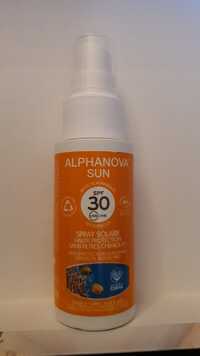 ALPHANOVA - Sun - Spray solaire haute protection SPF30