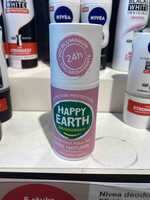 HAPPY EARTH - Pure deo roll-on Deodorant 24 h