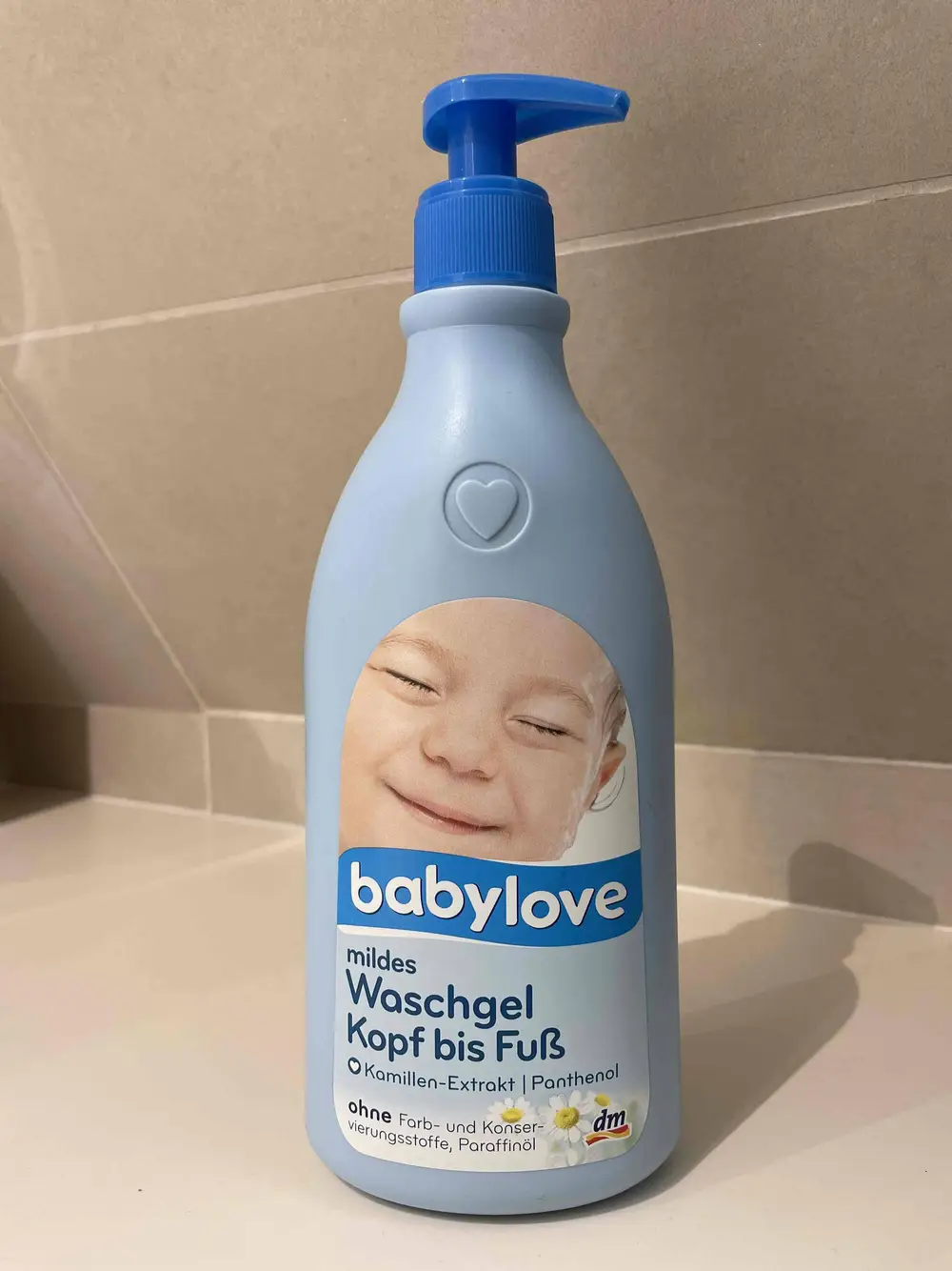 BABYLOVE - Mildes - Waschgel kopf bis fuß