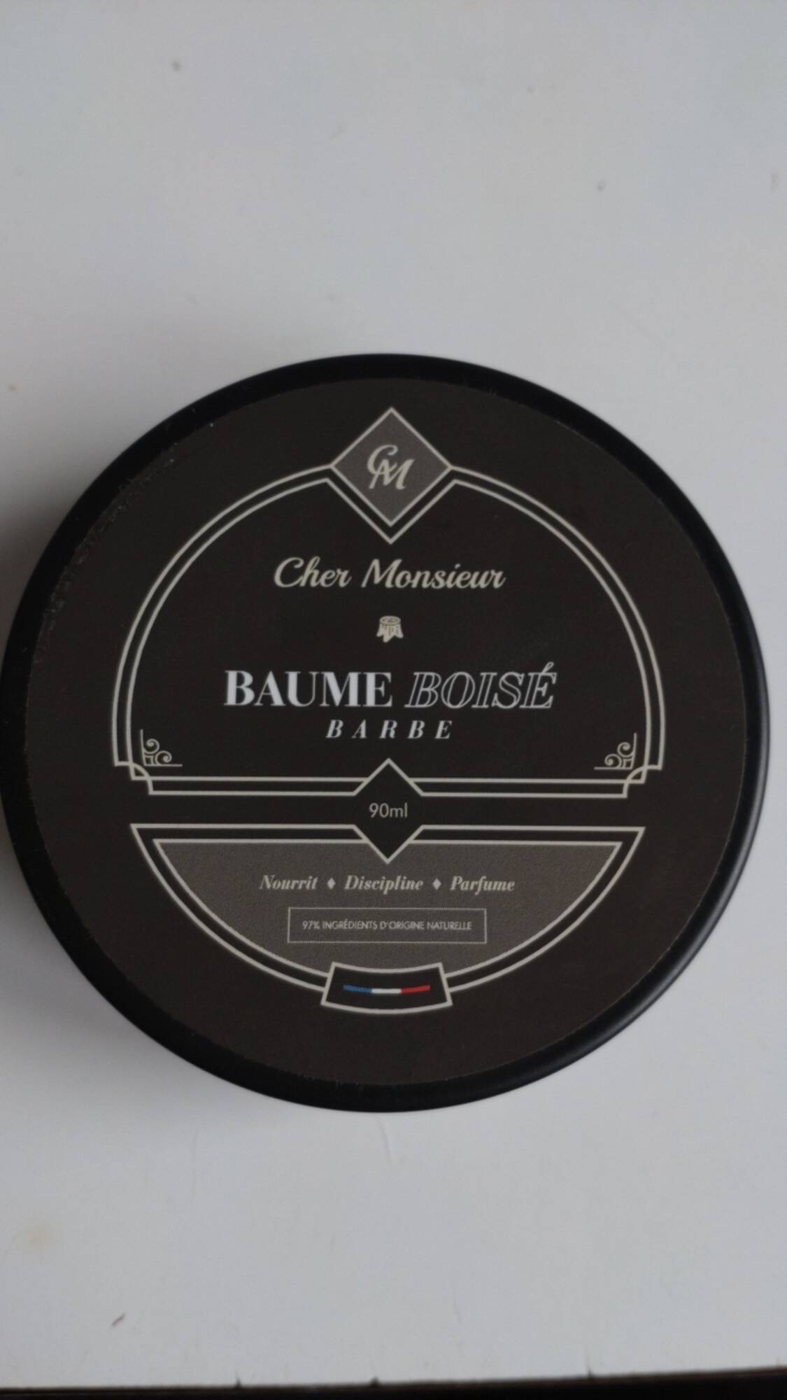 CHER MONSIEUR - Baume boisé barbe 
