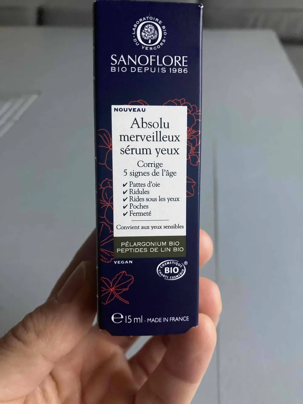 SANOFLORE - Absolu merveilleux sérum yeux