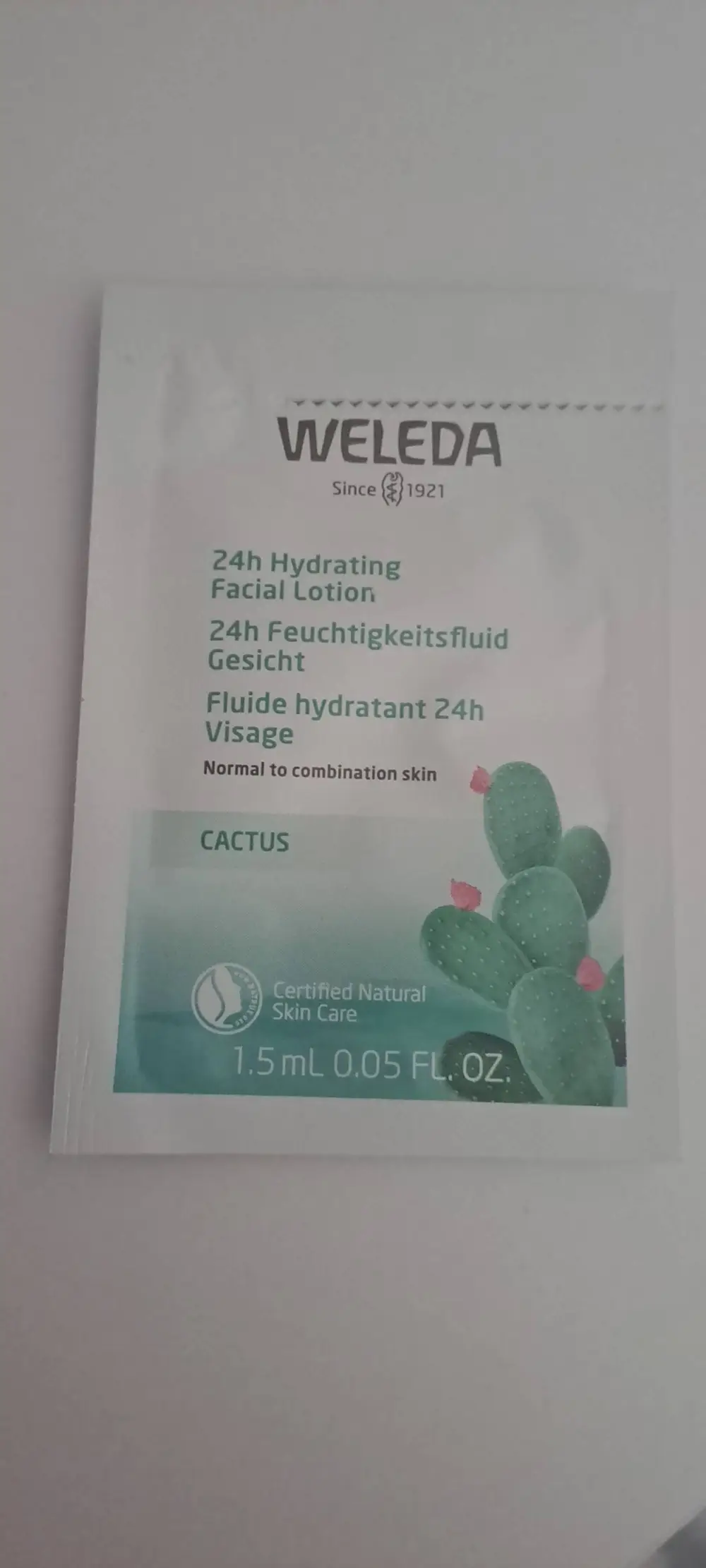 WELEDA - Fluide hydratant - Cactus