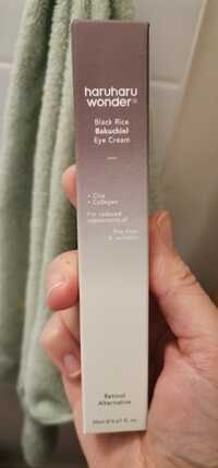 HARUHARU WONDER - Black rice bakuchiol eye cream 