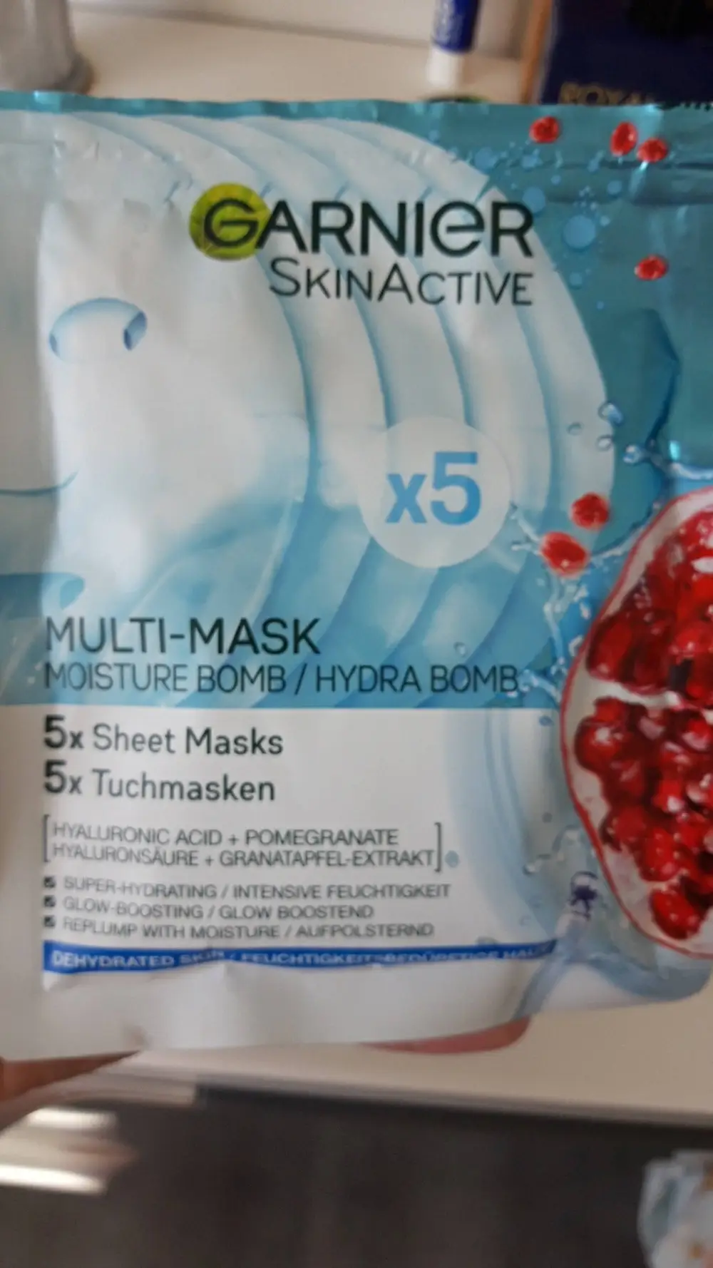 GARNIER - Multi-mask moisture bomb