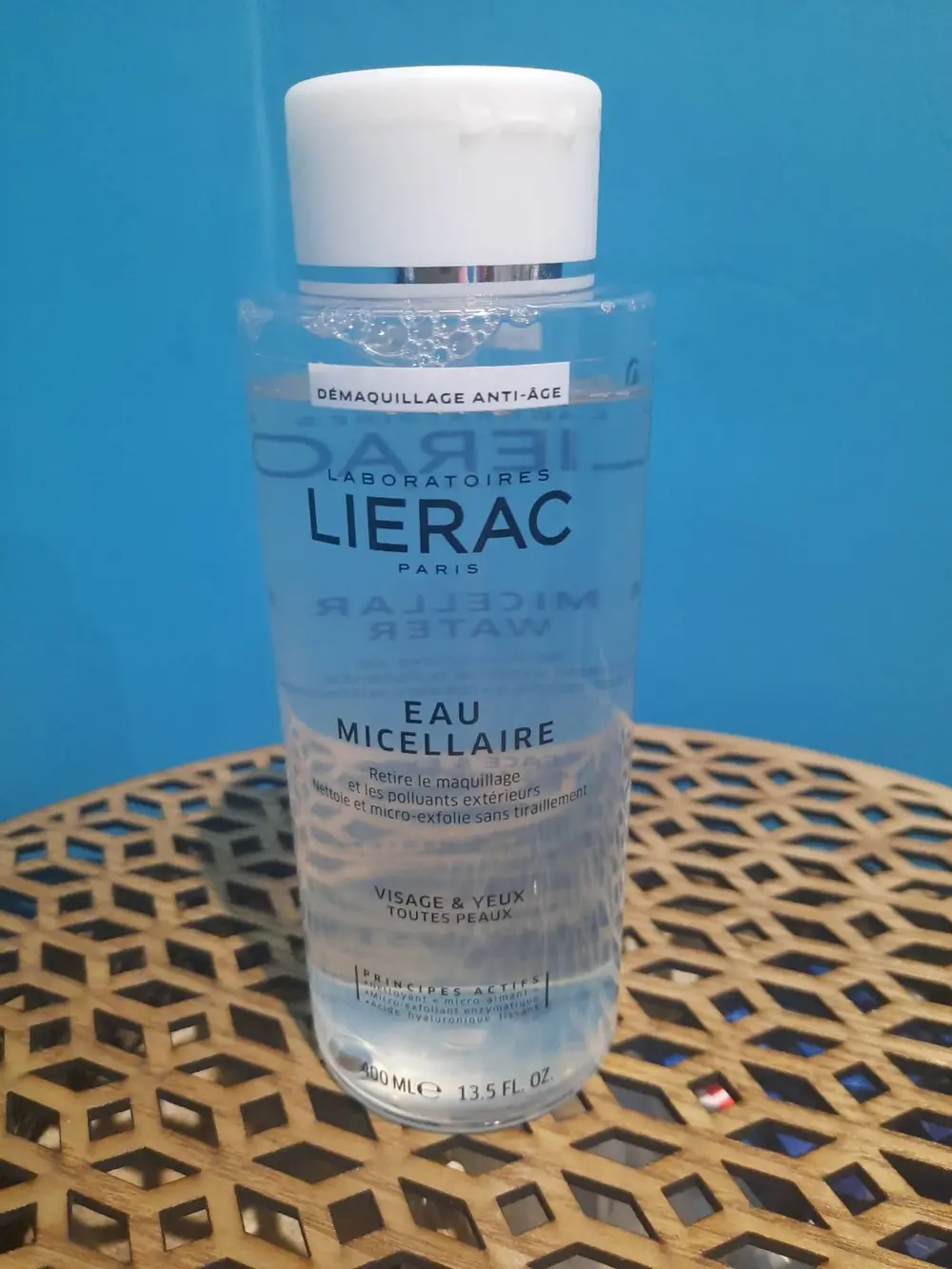 LIÉRAC - Eau micellaire - Démaquillage anti-âge