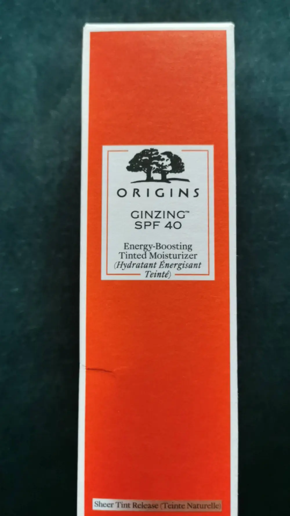 ORIGINS - Ginzing SPF 40 - Hydratant énergisant teinté