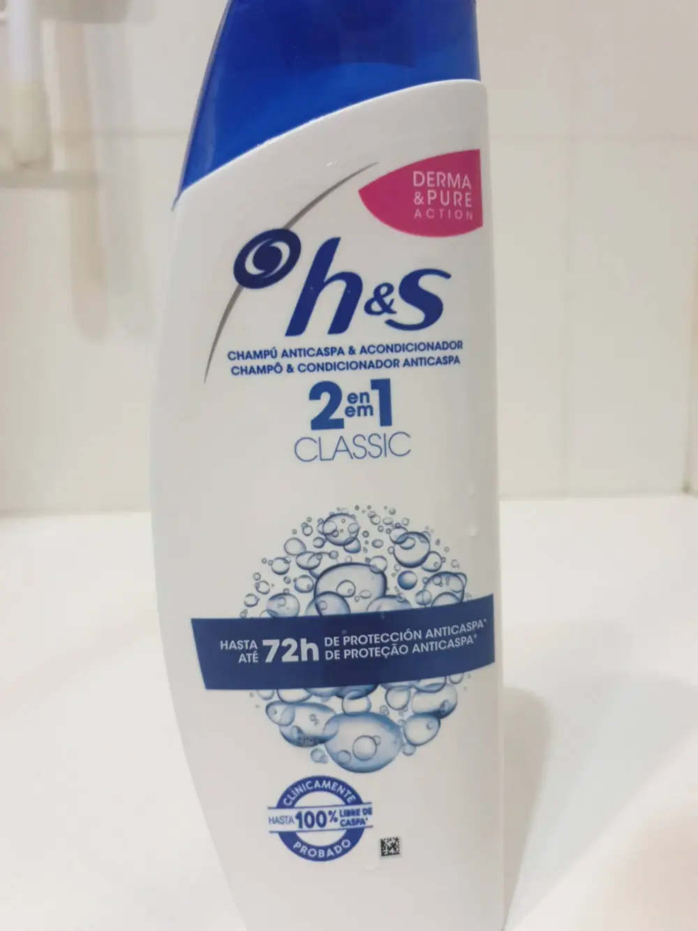 H&S - 2en1 Classic - Champô & condicionador anticaspa