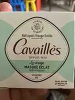 CAVAILLES - Masque éclat - Nettoyant visage solide