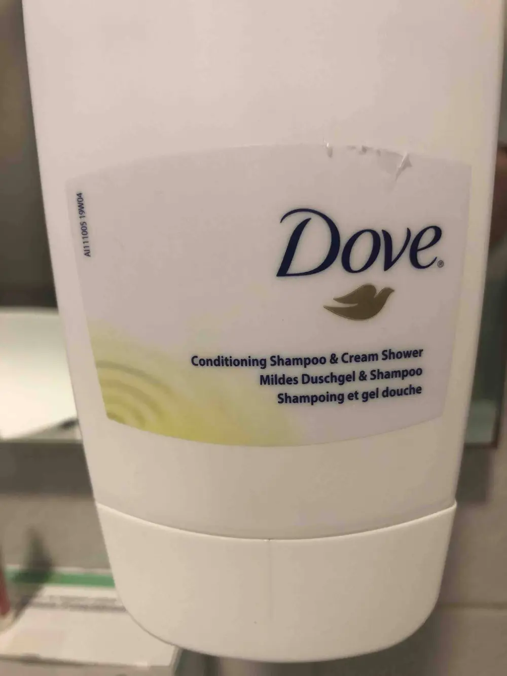 DOVE - Shampooing et gel douche