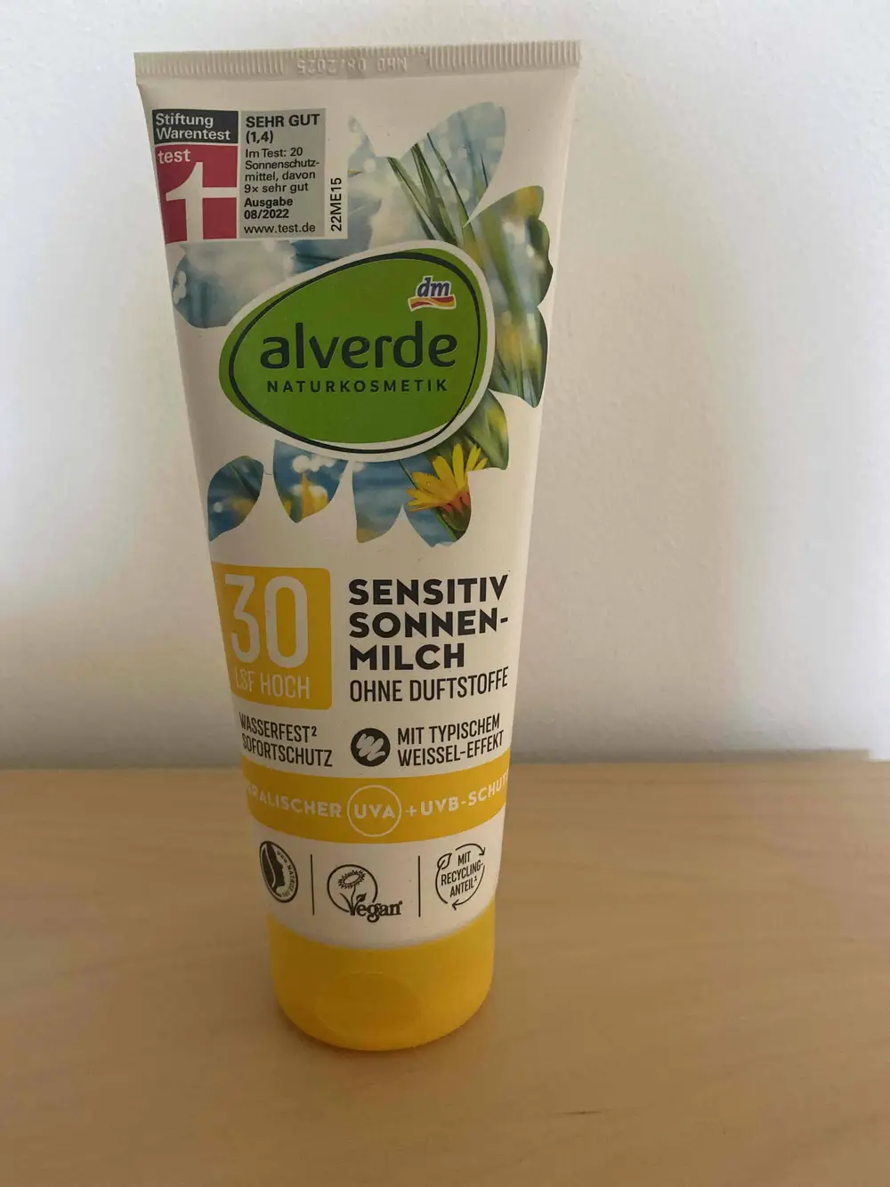 ALVERDE - Sensitiv sonnenmilch LSF 30 hoch