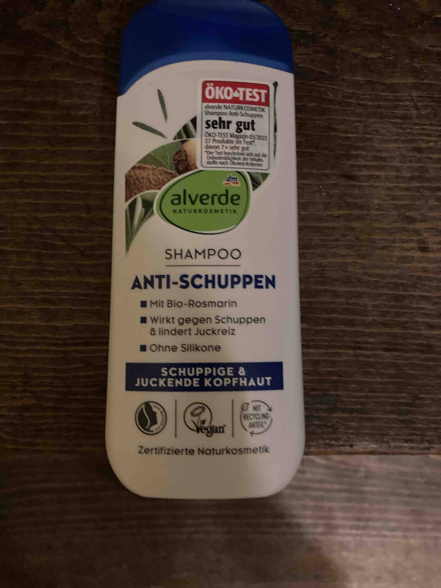 ALVERDE NATURKOSMETIK - shampoo anti-schuppen
