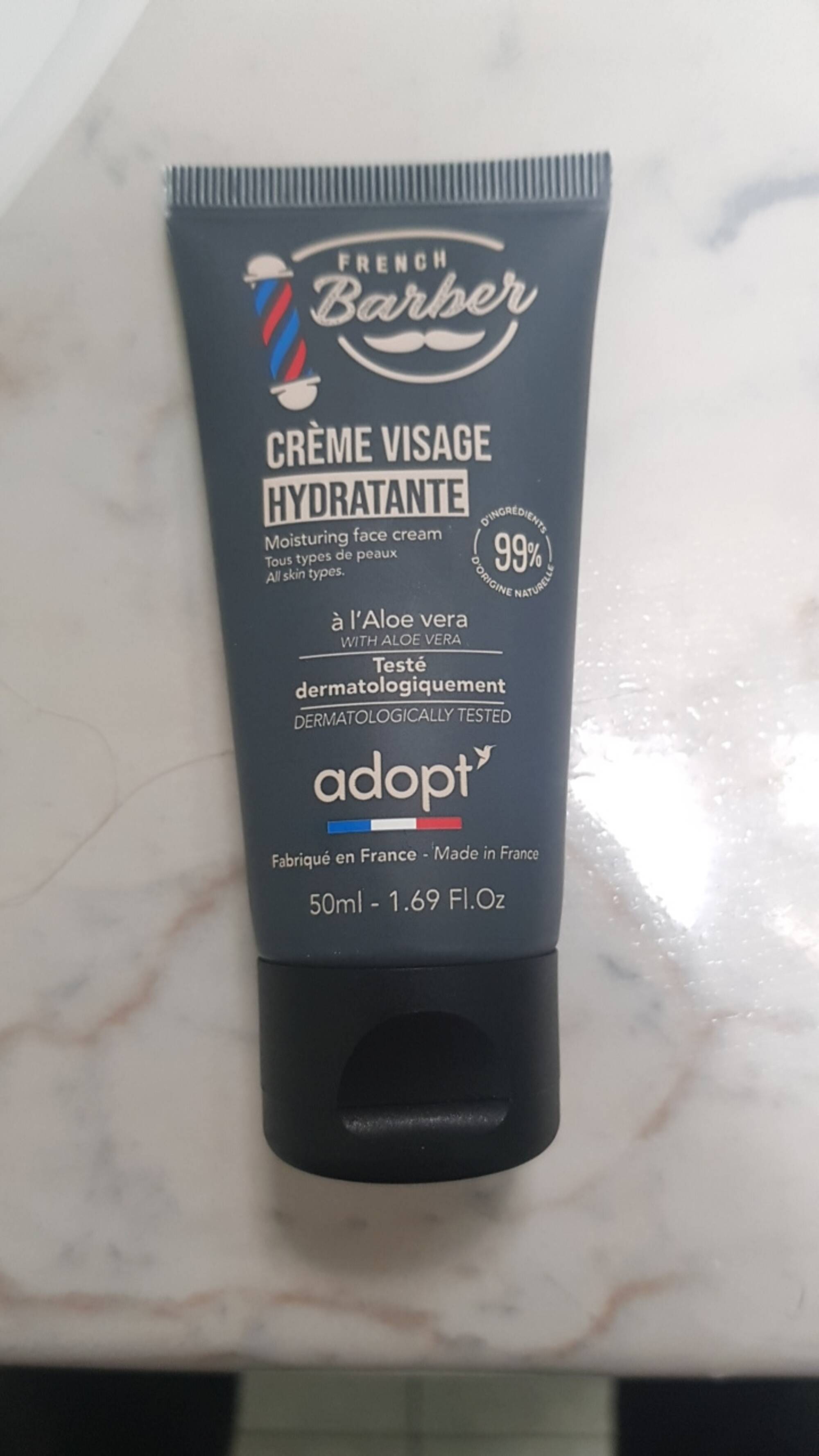 ADOPT' - Barber - Crème visage hydratante