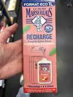 LE PETIT MARSEILLAIS - Recharge douche extra doux pêche & nectarine