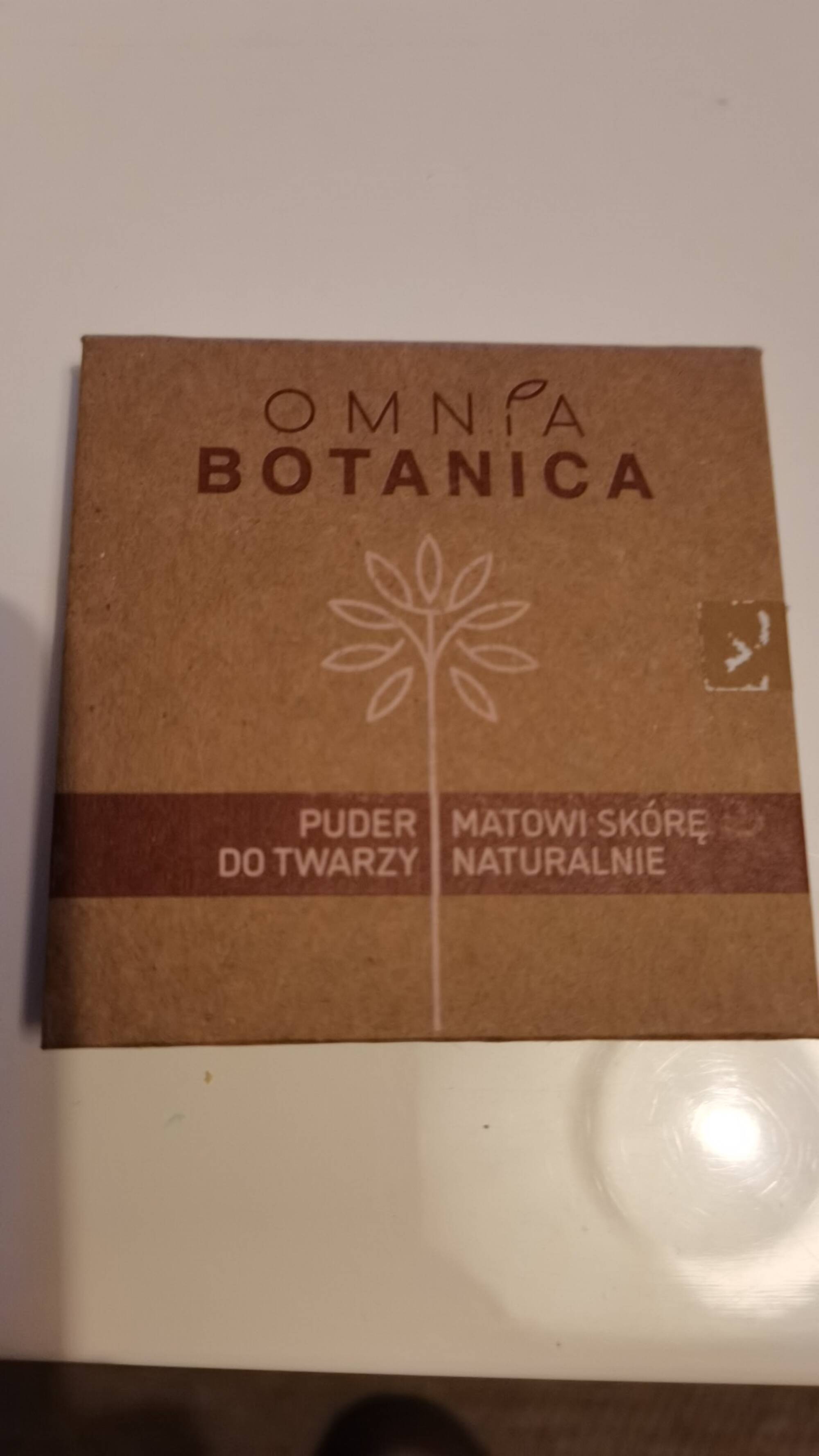 OMNIA BOTANICA - Puder do twarzy 