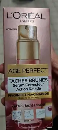 L'ORÉAL PARIS - Age perfect taches brunes - sérum correcteur action rapide