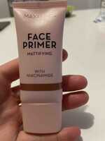 MAX & MORE - Face primer mattifying with niacinamide