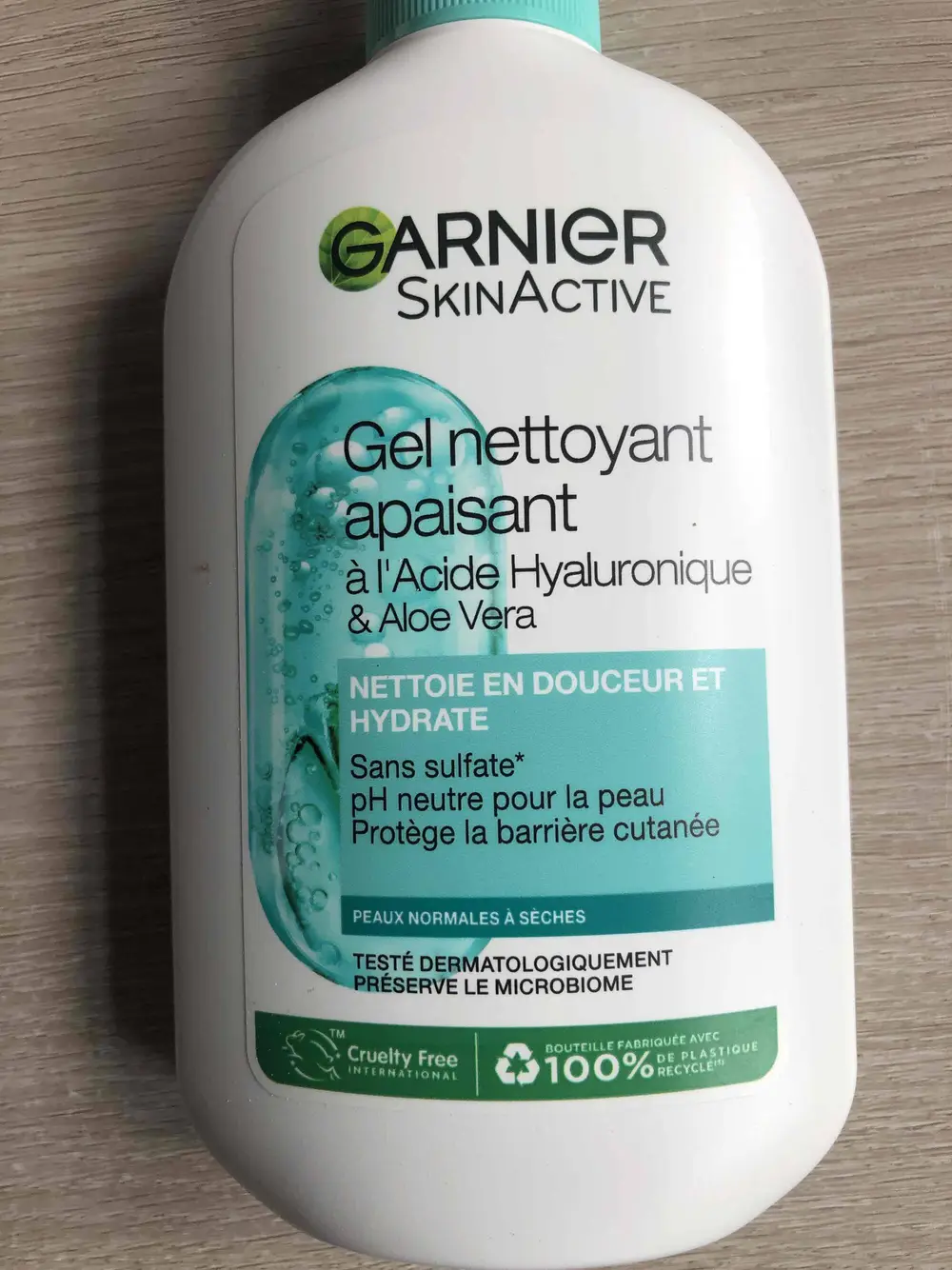 GARNIER - Gel nettoyant apaisant 