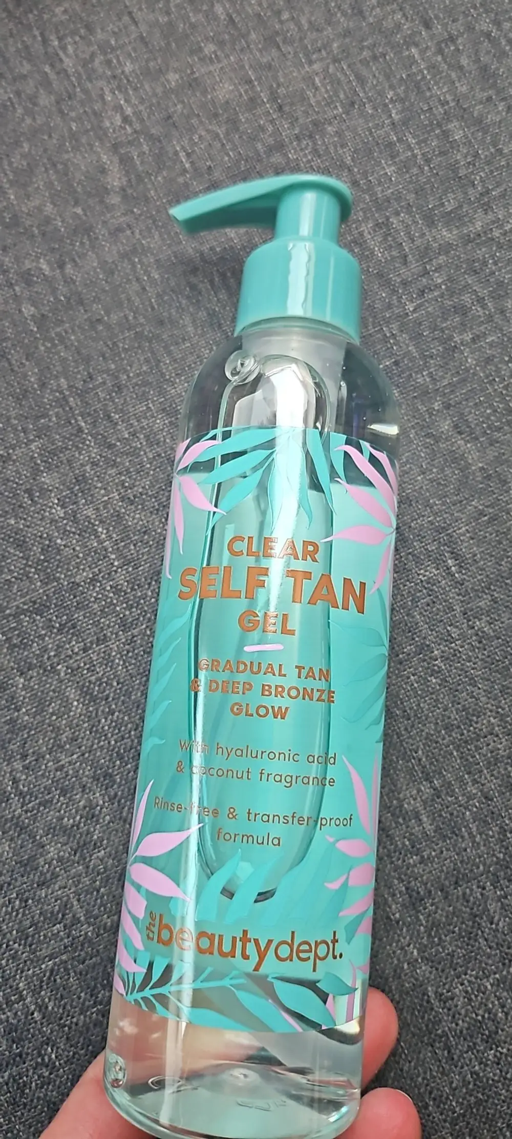 THE BEAUTY DEPT - Clear self tan gel 