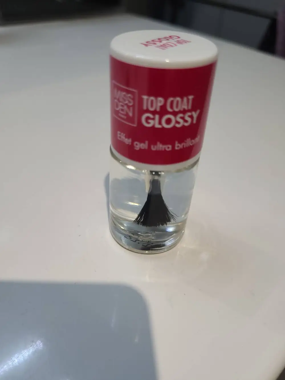 MISS DEN - Top coat glossy effet gel ultra brillant