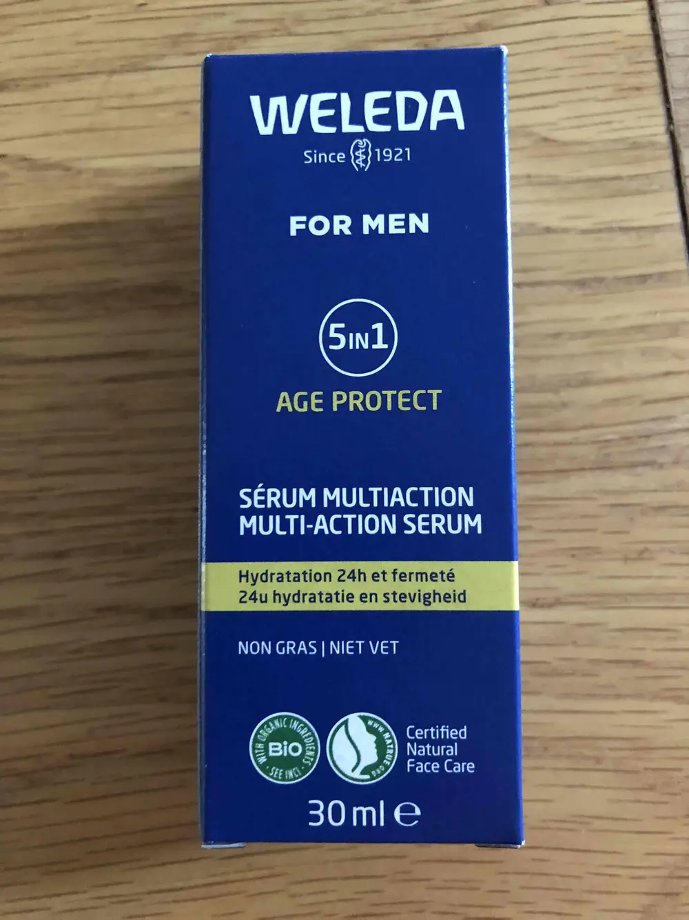 WELEDA - 5 in 1 Age protect - Sérum multiaction for men