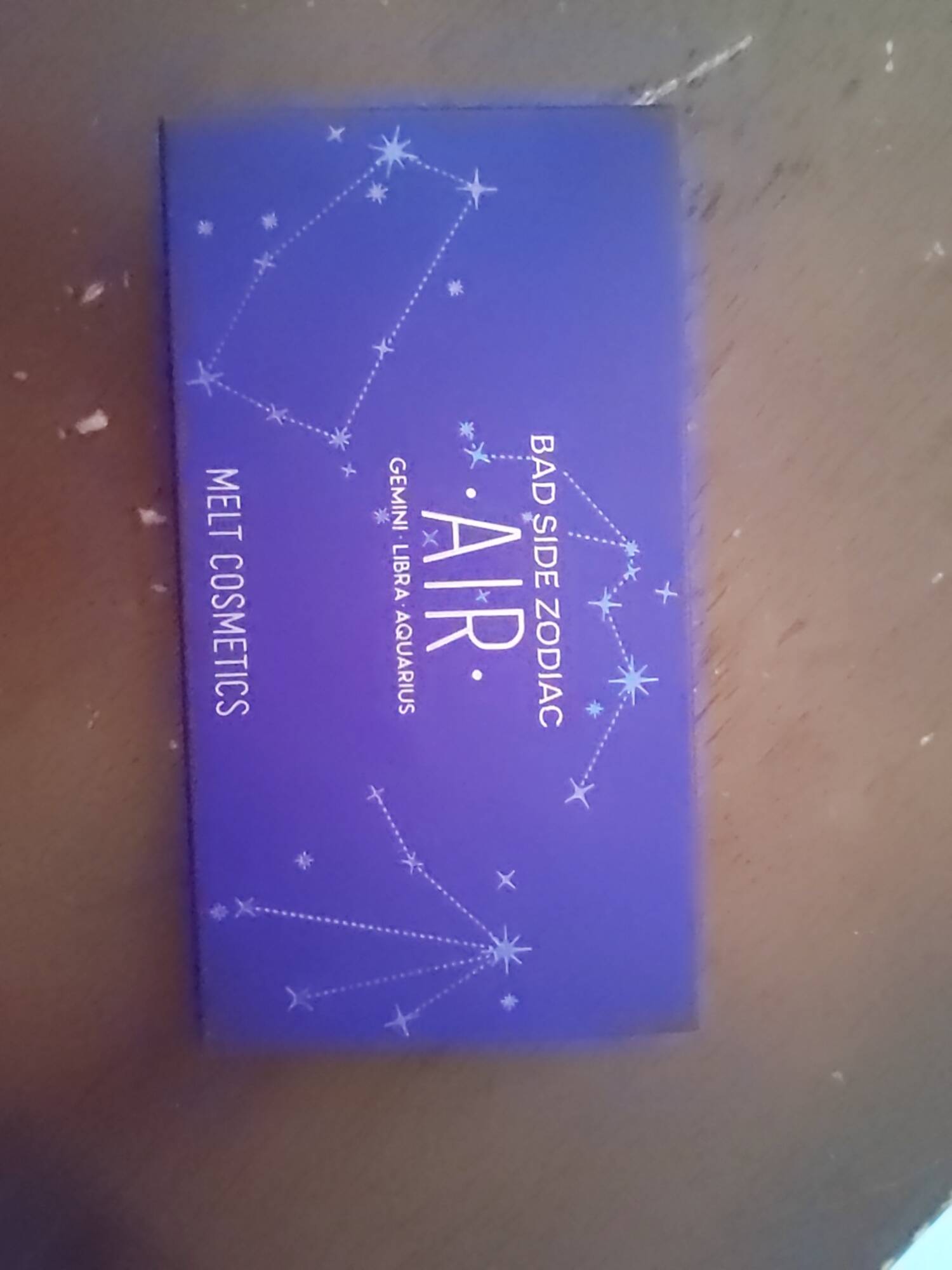 MELT COSMETICS - Bad side zodiac air - Palette de fard à paupière