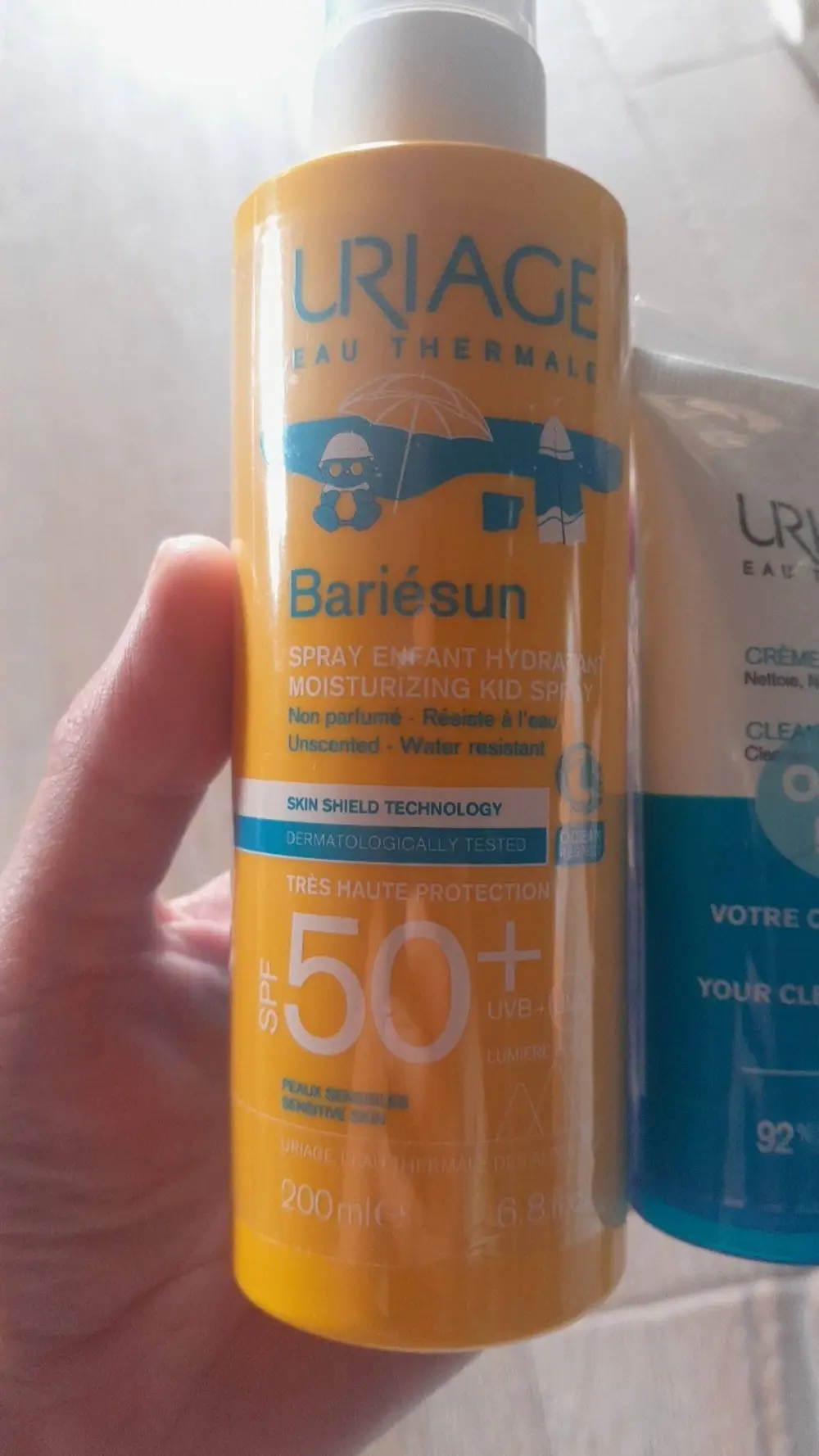 URIAGE EAU THERMALE - Bariésun - Spray enfant hydratant SPF 50+