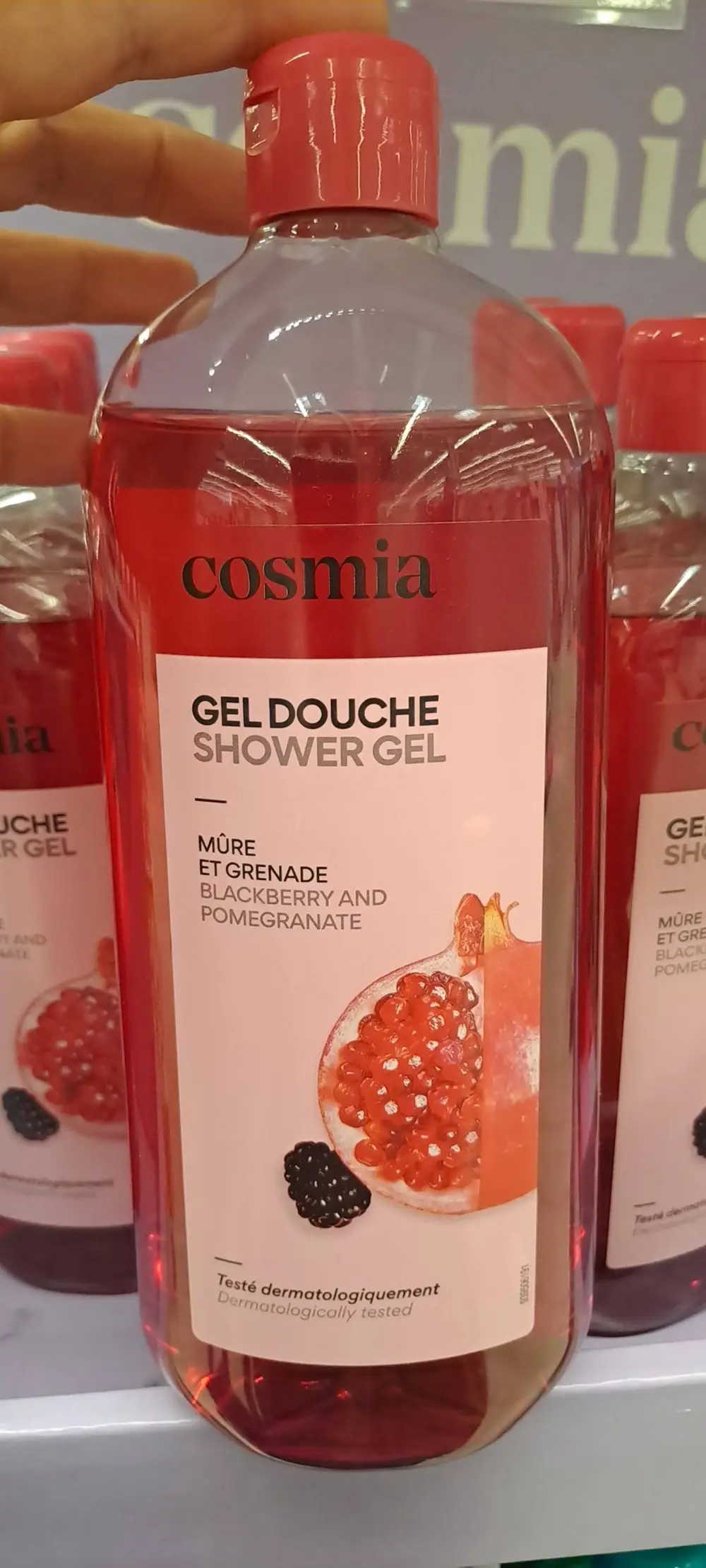 COSMIA - Mûre et grenade - Gel douche