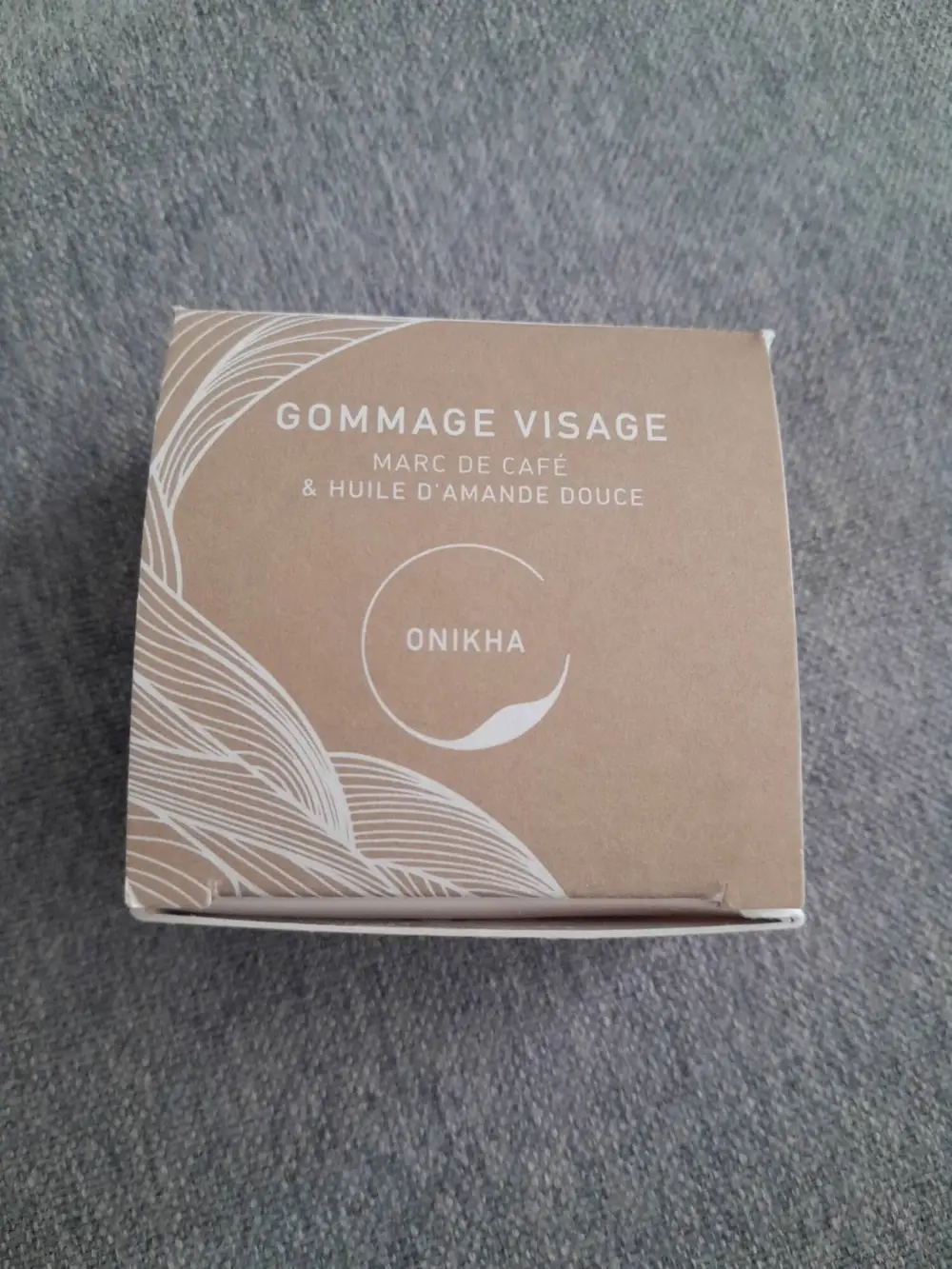 ONIKHA - Gommage visage marc de café & huile d'amande douce