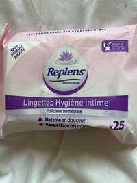 REPLENS - Lingettes hygiène intime