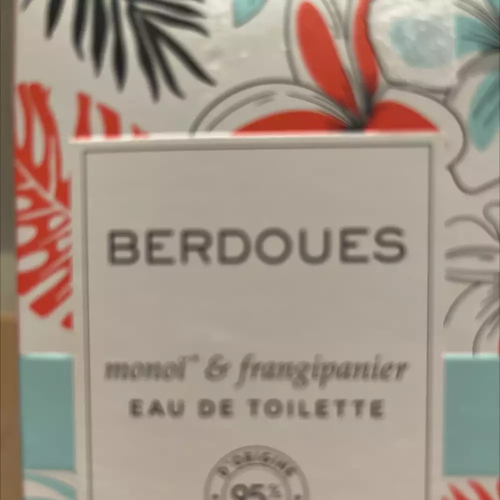 BERDOUES - Monoï & frangipanier - Eau de toilette