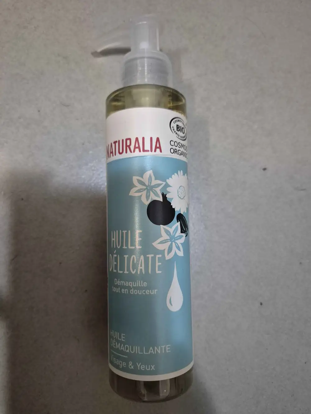 NATURALIA - Huile délicate - Huile démaquillante