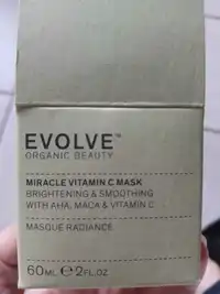 EVOLVE - Miracle vitamin C - Masque radiance