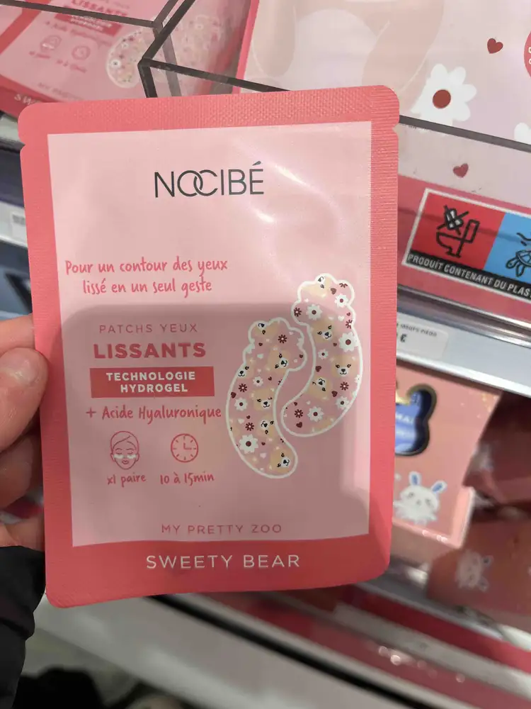 NOCIBÉ - Sweetu bear - Patchs yeux lissants