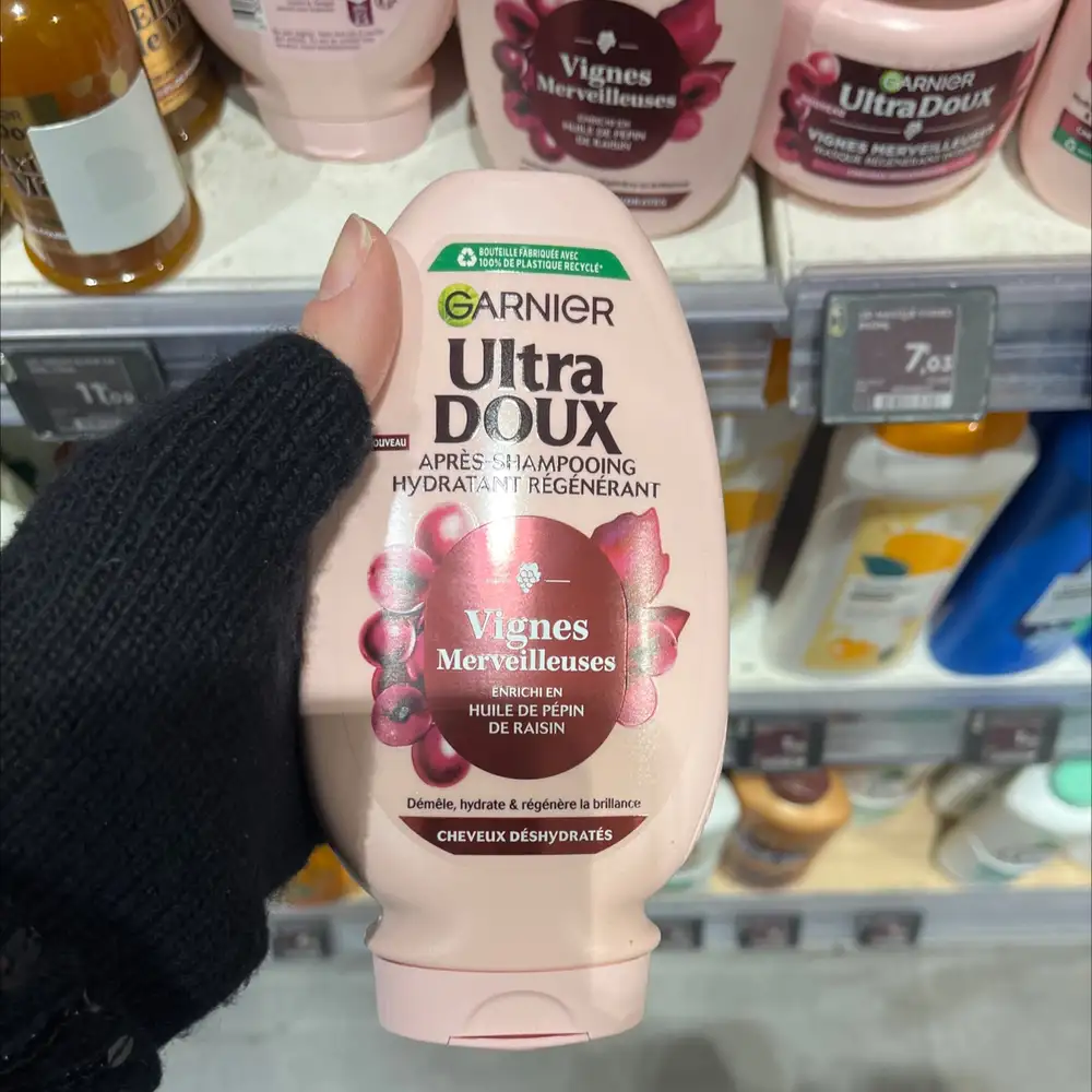 GARNIER - Ultra doux - Après-shampooing vignes merveilleuses