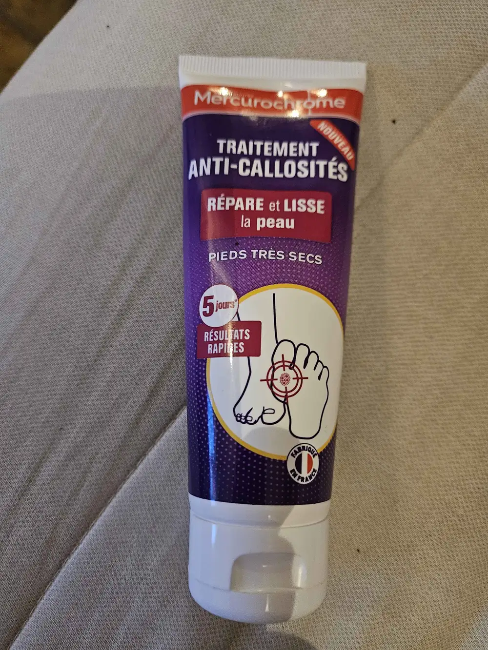 MERCUROCHROME - Traitement anti-callosités répare et lisse la peau