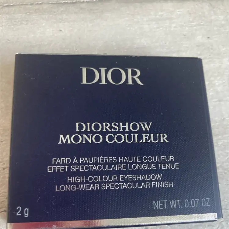 DIOR - Diorshow mono couleur - Fard à paupières haute couleur 763 Rosewood Matte