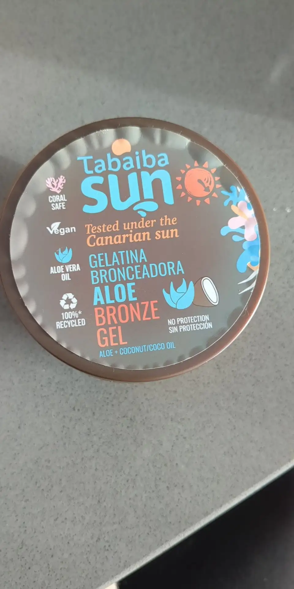TABAIBASUN - Gelatina broceadora aloe bronze gel