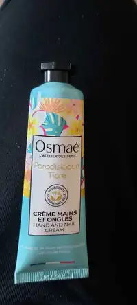 OSMAÉ L ATELIER DES SENS - Paradisiaque tiaré - Crème mains et ongles
