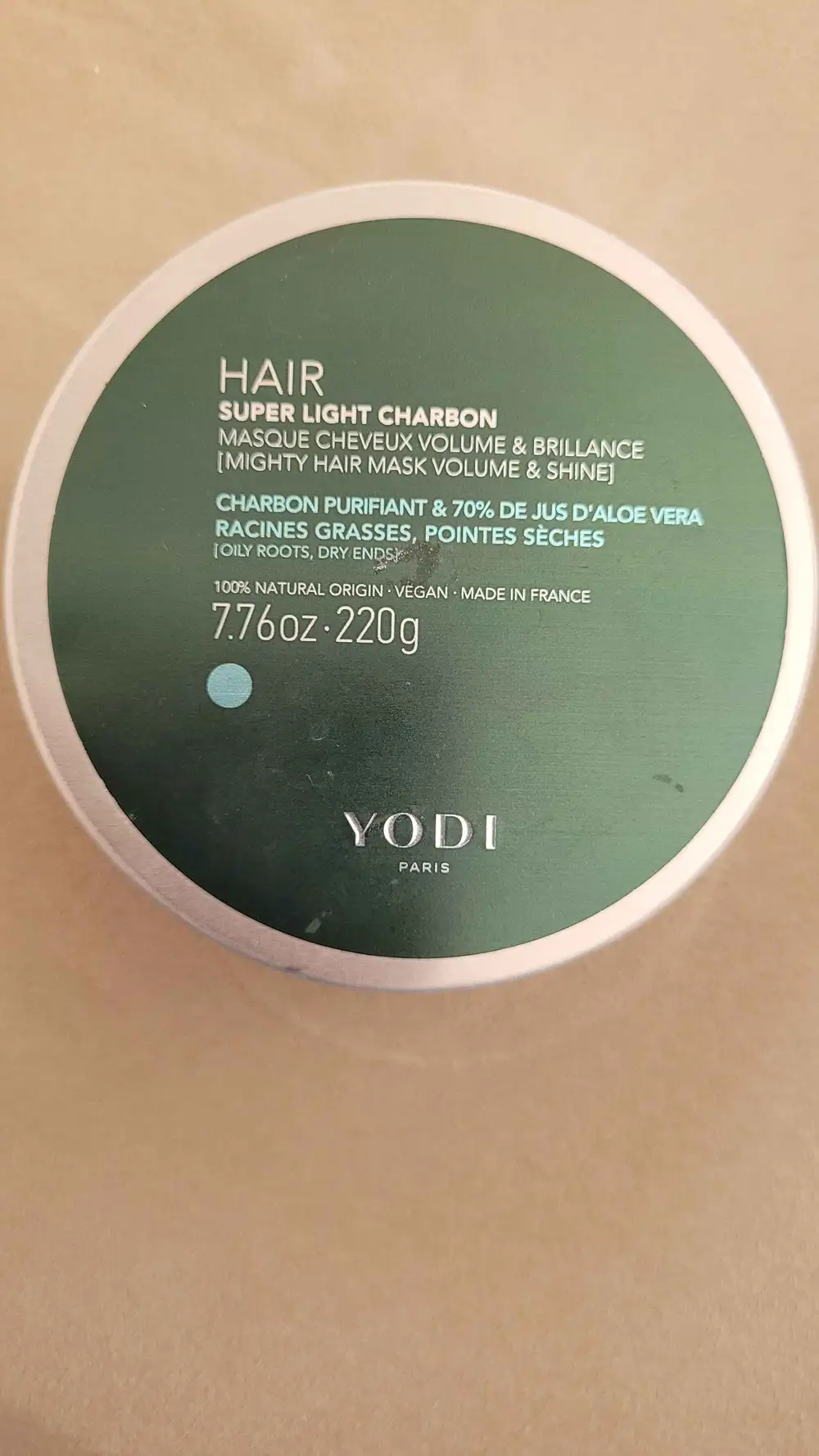 YODI - Masque cheveux volume & brillance 