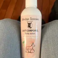 DIVINE ANESSE - Lait d'ânesse frais bio - Lait corporel