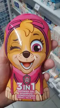 NICKELODEON - 3 in 1 shower gel, shampoo, conditioner