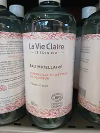 LA VIE CLAIRE - Le soin bio - Eau micellaire