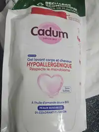 CADUM - Gel avant corps et cheveux hypoallergénique