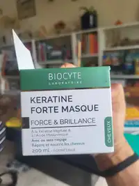 BIOCYTE - Force & brillance - Kératine forte masque