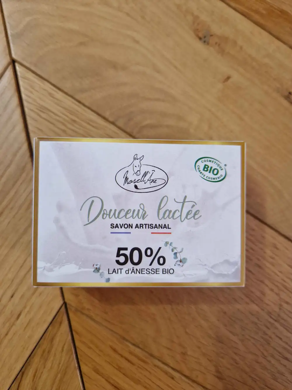 MOSELL'ÂNE - Douceur lactée - Savon artisanal 50%
