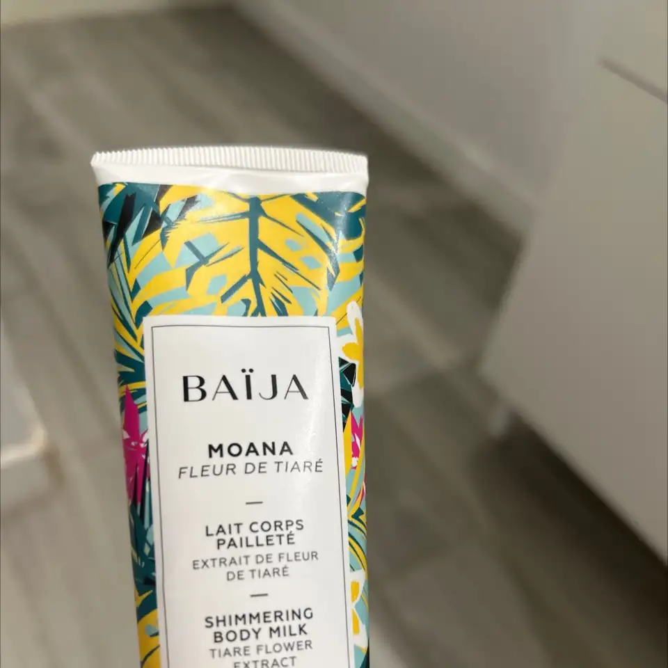 BAIJA - Moana fleur de tiaré - Lait corps pailleté