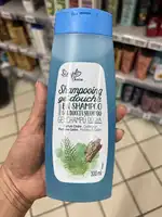 SIMPLY CHOICE - Shampooing gel douche parfum cèdre