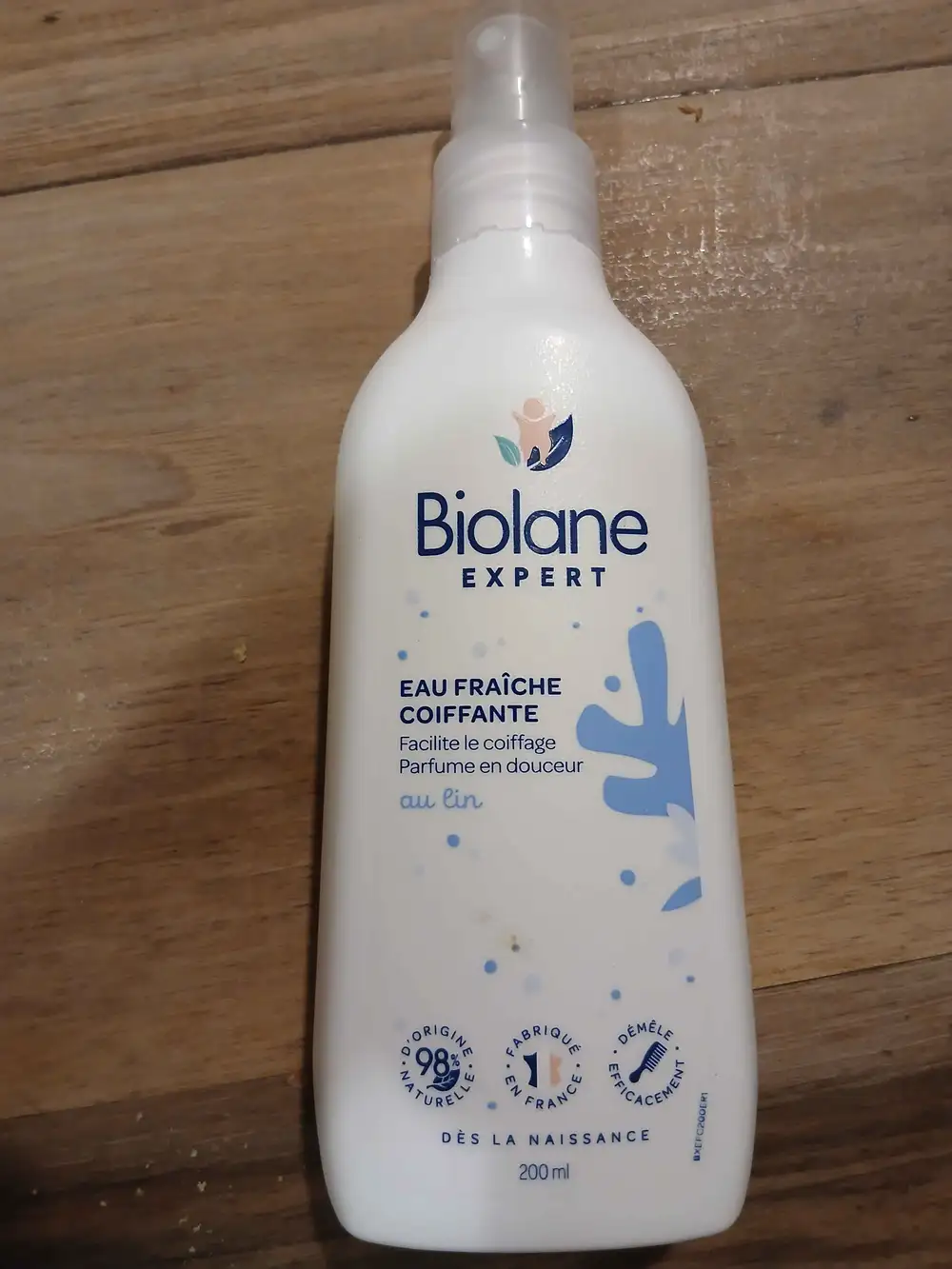 BIOLANE - Expert - Eau fraiche coiffante au lin