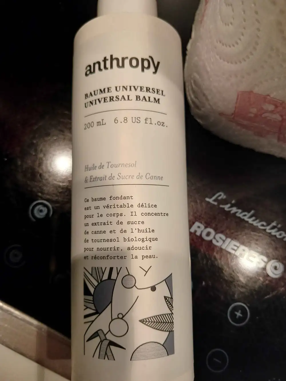 ANTHROPY - Baume universel huile de tournesol & extrait de sucre de canne
