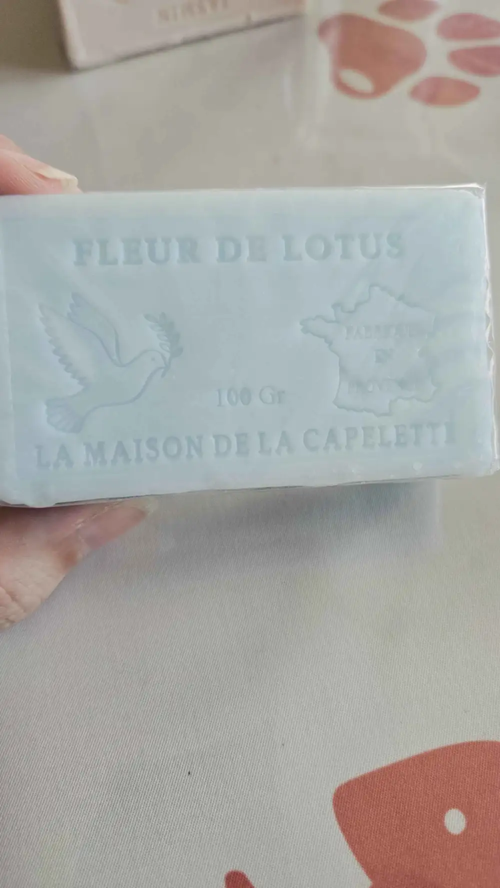 LA MAISON DE LA CAPELETTE - Fleur de lotus - Savon de Marseille 